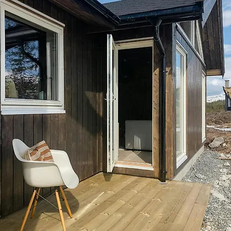 Modern With Breathtaking View At Norefjell بيت للعطل Eggedal
