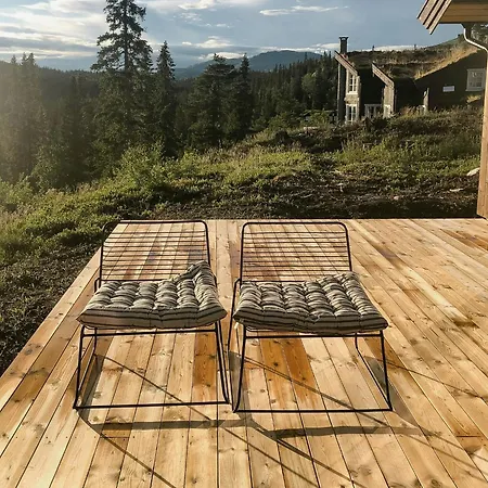 Modern With Breathtaking View At Norefjell *