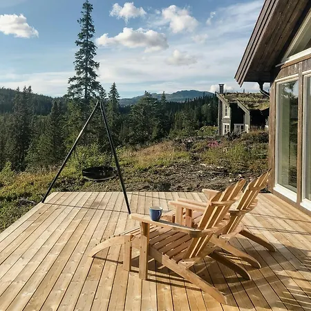 Modern With Breathtaking View At Norefjell