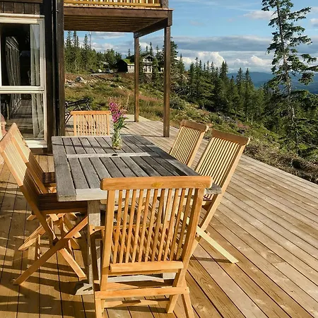 Modern With Breathtaking View At Norefjell *